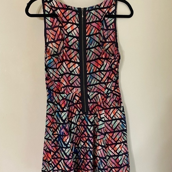BEBOP midi racerback dress size medium in fun bright colors. Back zipper. EUC!! - Picture 15 of 16